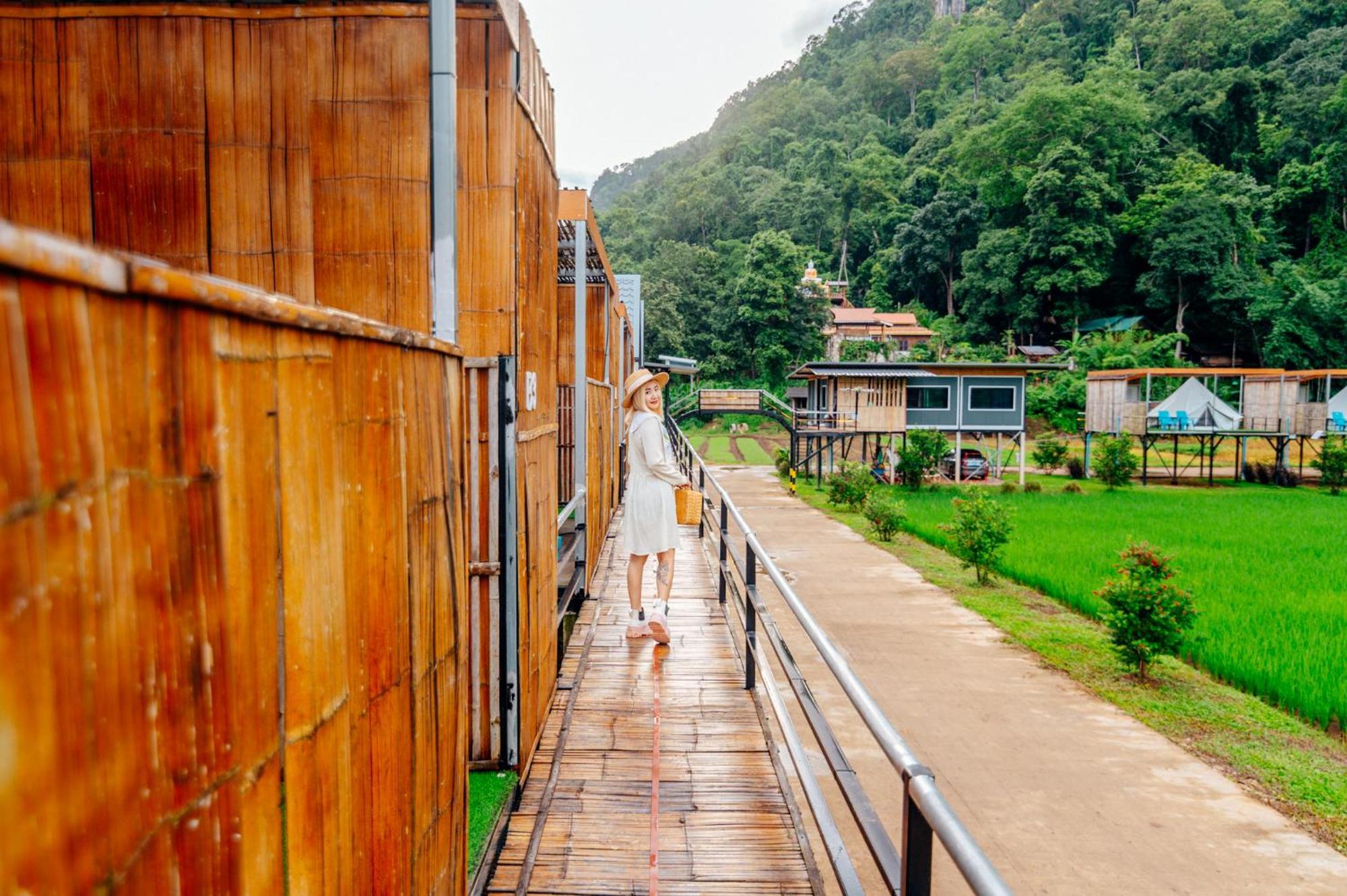 เนเจอร์วัลเล่ย์แคมป์ ปางมะผ้า Hotel Luaran gambar