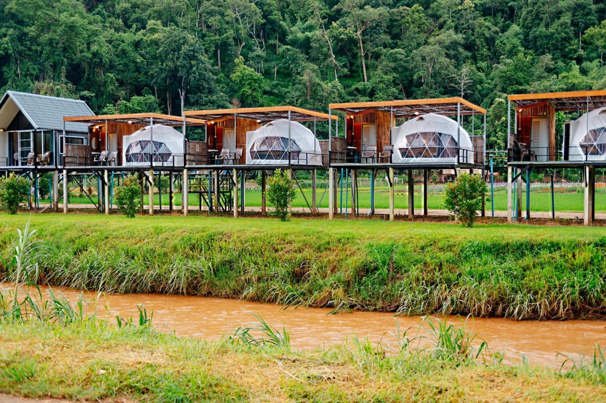เนเจอร์วัลเล่ย์แคมป์ ปางมะผ้า Hotel Luaran gambar