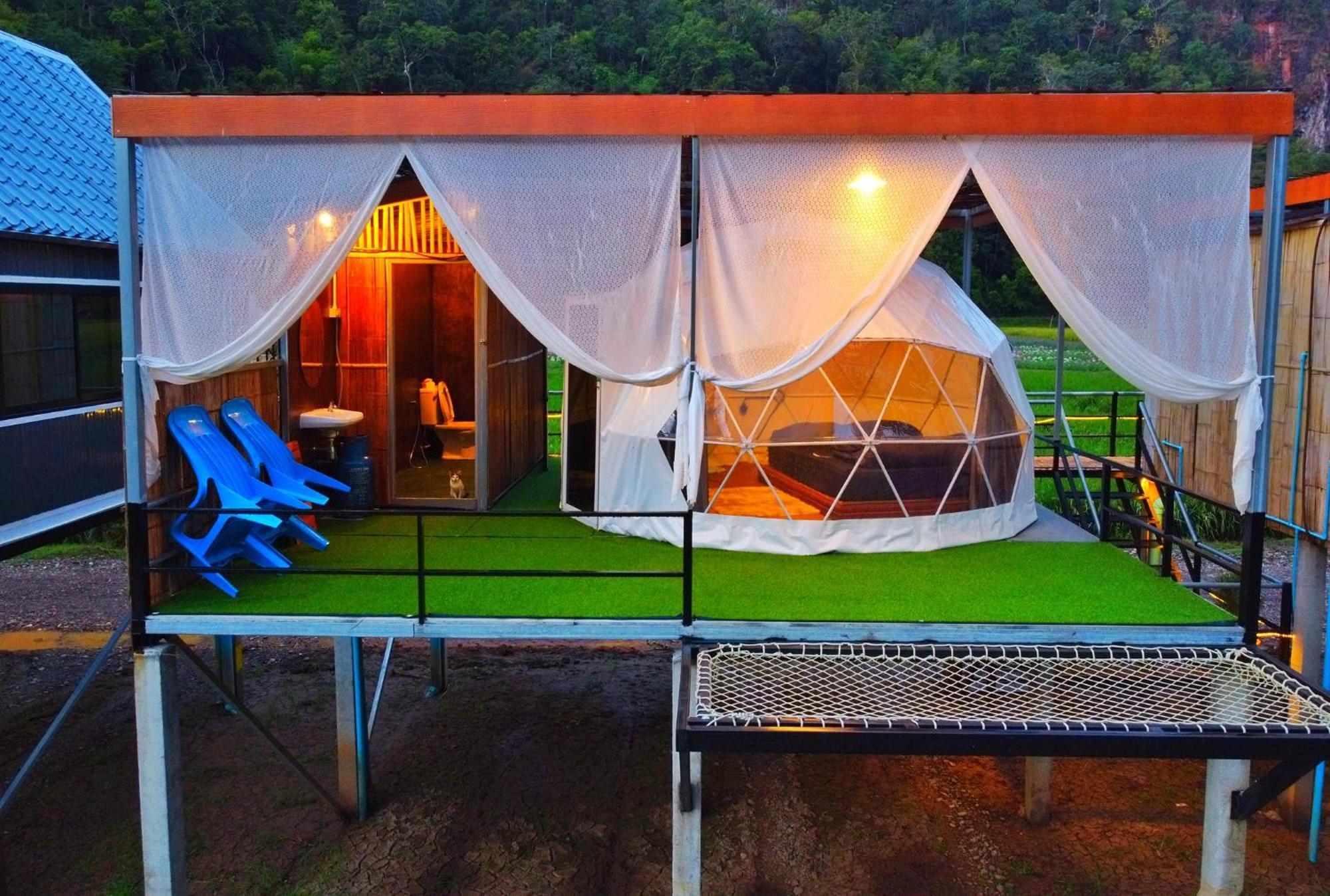เนเจอร์วัลเล่ย์แคมป์ ปางมะผ้า Hotel Luaran gambar