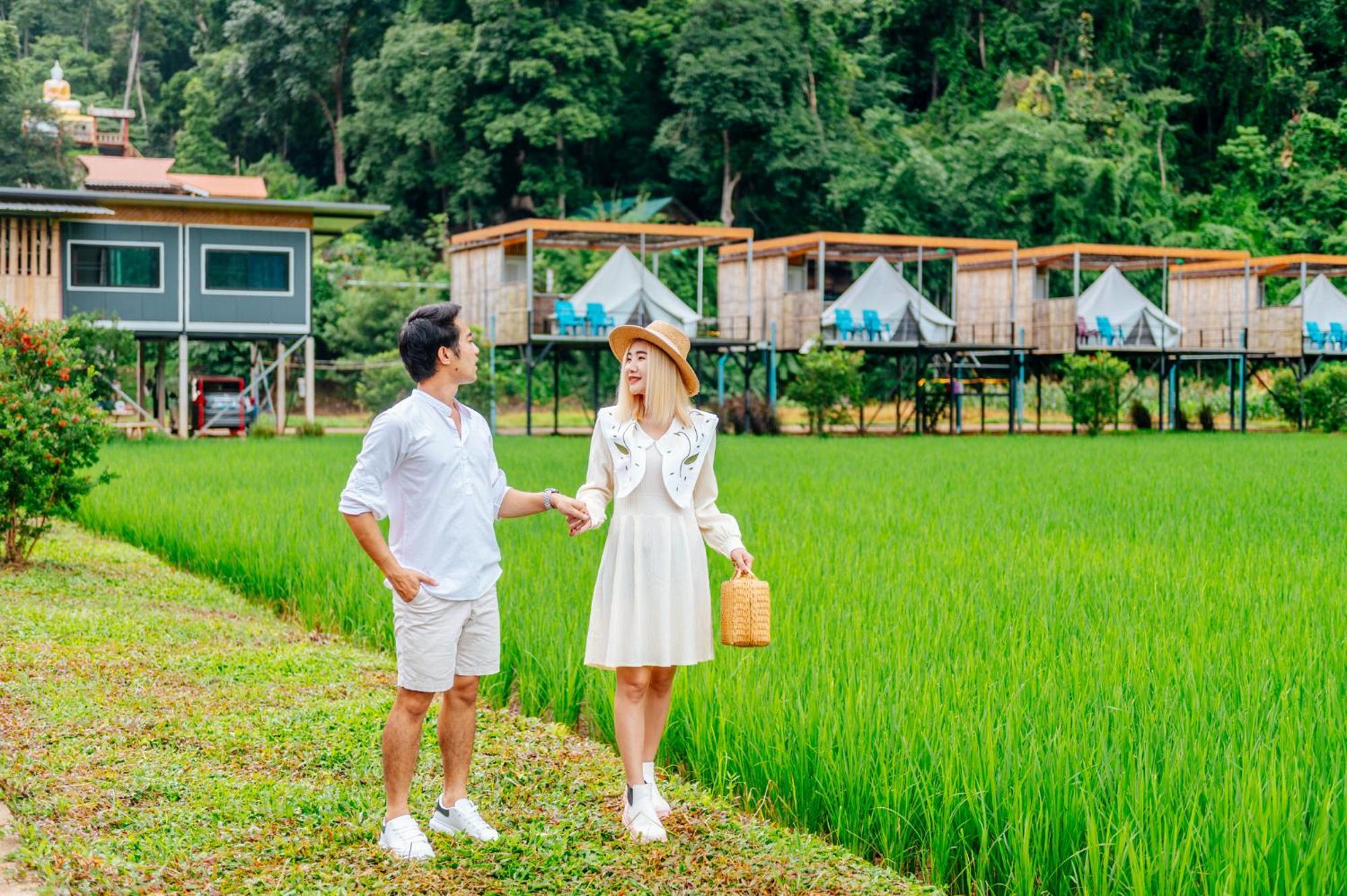 เนเจอร์วัลเล่ย์แคมป์ ปางมะผ้า Hotel Luaran gambar